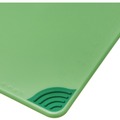 Cutting Boards | San Jamar CBG182412GN 24 in. x 18 in. x 0.5 in. Saf-T-Grip Cutting Board - Green image number 3