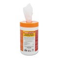 Cleaning Cloths & Wipes | 2XL 2XL 447 6 in. x 8 in. 1-Ply Food Service No Rinse Surface Sanitizing Wipes - White (6/Carton) image number 0