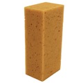 Sponges | Unger UNGSP010 3.75 in. x 8.5 in. x 2.75 in. Fixi-Clamp Sponge - Yellow image number 3