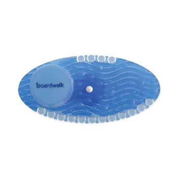 METERED DISPENSER REFILLS | Boardwalk CURVP010I060M06AAS8100 Curve Solid Air Freshener - Cotton Blossom, Blue (10/Box, 6 Boxes/Carton)