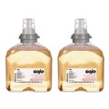 Soap Refills | GOJO Industries 5362-02 1200 mL Premium Foam Antibacterial Hand Wash - Fresh Fruit Scent (2/Carton) image number 0