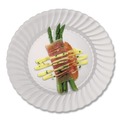 Plates | WNA WNA CW6180 6 in. Diameter Plastic Classic ware Plates - Clear (180/Carton) image number 1