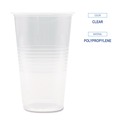 Cups | Boardwalk BWKTRANSCUP20PK 20 oz. Translucent Plastic Cold Cups - Clear (50/Pack) image number 3