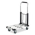 Hand & Platform Trucks | Safco 4062 STOW AWAY 275 lbs. Capacity 19 in. x 17.75 in. x 38.75 in. Collapsible Medium Hand Truck - Aluminum image number 3