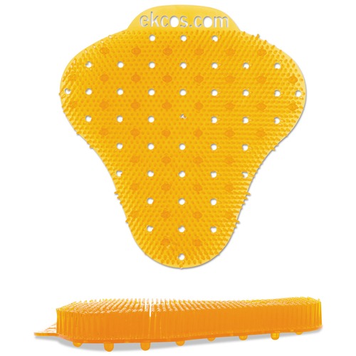 Toilet & Urinal Deodorizers | Diversey Care EKS-4O-12 ekcoscreen Urinal Screens - Tropical Scent, Orange (12/Carton) image number 0
