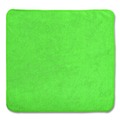 Cleaning Cloths & Wipes | Rubbermaid Commercial 1820578 12 in. x 12 in. Microfiber Cleaning Cloths - Green (24/Pack) image number 2