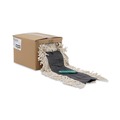 Mop Heads | Boardwalk BWKFF40 5 in. Flash forty Disposable Cotton Dust Mop Head - Natural image number 0