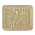 Food Trays & Liners | World Centric TRSC4SLLF 9.1 in. x 7.1 in. x 0.7 in. PLA Lined PFAS-Free Paper Fiber Trays - Natural (500/Carton) image number 0