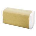 Perforated Roll & Hand Towels | General Supply 8115 1-Ply 10.13 in. x 11 in. C-Fold Towels - White (200/Pack, 12 Packs/Carton) image number 4