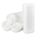 High-Density Trash Bags | Pitt Plastics PCRH404616N Eco Strong Plus 40 in. x 46 in. 16 mic 40 Gallon Can Liners - Natural (250/Carton) image number 1