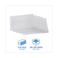 High-Density Trash Bags | Boardwalk Z8048VNK 40 in. x 48 in. 45 gal. 16 mic High Density Industrial Can Liners Flat Pack - Natural (200/Carton) image number 2