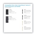Disposable Knives | Dixie SSPKH51 SmartStock Series-O 7 in. Heavyweight Plastic Cutlery Knives Refill - Black (40/Pack, 24 Packs/Carton) image number 4