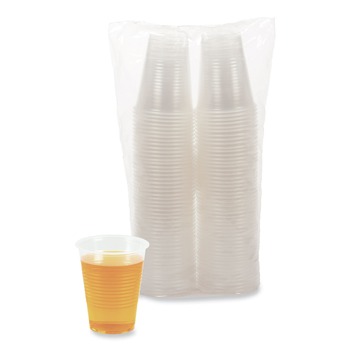 BEVERAGEWARE | Boardwalk BWKTRANSCUP10CT 10 oz. Polypropylene Plastic Cold Cups - Translucent (1000/Carton)