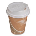 Cup Lids | Eco-Products EP-HL8-WR EcoLid 25% Recycled Content Hot Cup Lid Fits 8 oz. Hot Cups - White (1000/Carton) image number 2