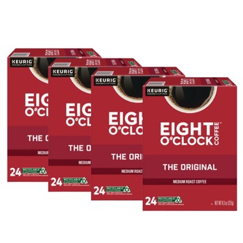  | Eight O'Clock 5000356156 Coffee K-Cups - Original (96/Carton)