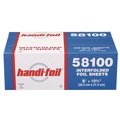 Foil Wraps | Handi-Foil HFA 58100 8 in. x 10.75 in. 55 Gauge Interfolded Foil Sheets (3000/Carton) image number 0