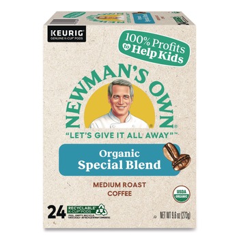 PRODUCTS | Newman's Own Organics 5000373975 Coffee K-Cups - Special Blend (24/Box)