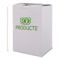 Straws/Stems/Sticks | Eco-Products EP-STP76-WHT 7.75 in. 6 millimeter Diameter Jumbo Wrapped Paper Straw - White (3000/Carton) image number 2