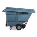 Carts & Trucks | Rubbermaid Commercial 2192466 0.5 cu yd BRUTE DURATILT Frame Tilt Truck Standard Duty 850 lb Capacity Gray image number 3