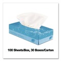 Facial Tissues | GEN GENFACIAL30100B 2-Ply Boxed Facial Tissue - White (30 Boxes/Carton) image number 3