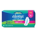 Feminine Care Products | Always 97020 Size 2 Ultra Thin Super Absorbent Pads with Wings (3/Carton) image number 1