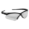 Safety Glasses | Ansell 3000354 Nemesis Safety Glasses - Black Frame/Clear Lens image number 0