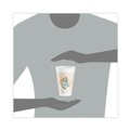 Cups | Dart 16X16G 16 oz. Cafe G Foam Hot/Cold Cups - Brown/Green/White (1000/Carton) image number 4