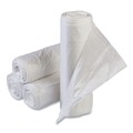 High-Density Trash Bags | Inteplast Group VALH3340N11 High-Density 33 Gallon 33 in. x 39 in. Commercial Can Liners - Clear (500/Carton) image number 1