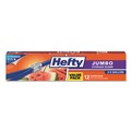 Resealable Bags | Hefty R83812 14.38 in. x 9 in. Slider Food Storage Bags - Clear/Jumbo (12/Box) image number 0