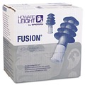 Ear Protection | Howard Leight by Honeywell FUS30-HP 100-Pair Fusion 27 dB Corded Multiple-Use Earplugs - Blue/White, Regular image number 1