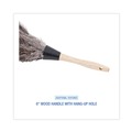 Dusters | Boardwalk BWK14FD 6 in. Wood Handle Professional Ostrich Feather Duster image number 4