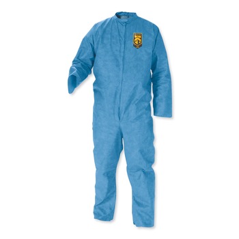 KleenGuard 58532 A20 Breathable Particle Protection Coveralls Medium Blue (24/Carton)