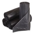 Low-Density Trash Bags | Inteplast Group WSL3036XPK 30 in. x 36 in. 0.9 mil 30 gal Interleaved Roll Low-Density Commercial Can Liners - Black (25 Bags/Roll, 8 Rolls/Carton) image number 3
