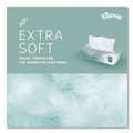 Facial Tissues | Kleenex 21601 2-Ply Flat Box Naturals Facial Tissue for Business - White (125 Sheet/Box) image number 4