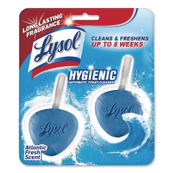 LYSOL Brand 19200-83721 Hygienic Automatic Toilet Bowl Cleaner - Atlantic Fresh (2/Pack)