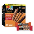 Meals & Snack Bars | KIND 41891 0.74 oz Thins Bar Variety Pack - Dark Chocolate Cherry Cashew/Peanut Butter Dark Chocolate (20/Box) image number 0