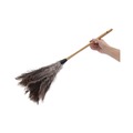Dusters | Boardwalk BWK31FD 16 in. Wood Handle 12 in. Gray Bristle Professional Ostrich Feather Duster image number 2