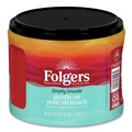 Coffee - Caffeinated | Folgers 30446CT 27 oz. Canister Gentle On Your Stomach Simply Smooth Ground Coffee (6/Carton) image number 1
