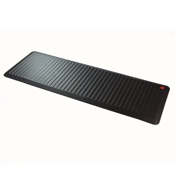  | Floortex FCA2367XVBK 23 in. x 67 in. AFS-TEX 6000X Anti-Fatigue Mat - Midnight Black