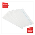 Cleaning Cloths & Wipes | WypAll 06280 X80 12 in. x 23.4 in. Kimfresh Antimicrobial Hydroknit Foodservice Towel - Unscented, White/Blue Stripe (150/Carton) image number 4