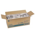 Disposable Spoons | Dixie SH53C7 Individually Wrapped Heavyweight Polystyrene Soup Spoons - Black (1000/Carton) image number 3