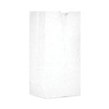 Grocery Bags | Ross & Wallace Paper Products 05007500BX 7.5 in. x 10.5 in. #30 Size Grocery Paper Bags - White (500/Carton) image number 0