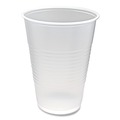 Cups | Fabri-Kal 000000000009508026 RK 10 oz Ribbed Cold Drink Cups - Clear (100/Sleeve, 25 Sleeves/Carton) image number 0