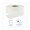 Toilet Tissues | Boardwalk SOD410320 3.2 in. x 525 ft. 2 Ply Septic Safe Jumbo Roll Bathroom Tissue - White (12/Carton) image number 3
