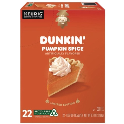 Coffee - Caffeinated | Keurig 5000364868 K-Cup Pods - Pumpkin Spice (22/Box) image number 0