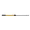 Extension Poles & Handles | Rubbermaid Commercial HYGEN FGQ75500YL00 48 in. - 72 in. HYGEN Quick-Connect Extension Handle - Yellow/Black image number 1