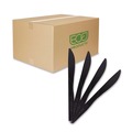 Disposable Knives | Eco-Products EP-S111 6 in. 100% Recycled Content Knife (1000/Carton) image number 0