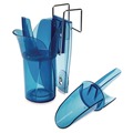Perforated Roll & Hand Towels | San Jamar SI7000 Saf-T-Scoop and Guardian System for Ice Machines - Transparent Blue (50/Carton) image number 2