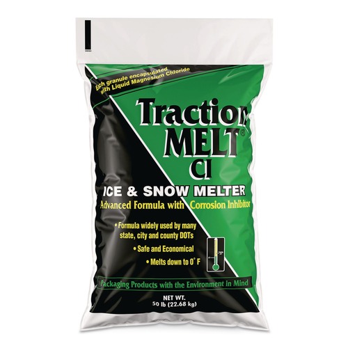 Ice Melts | Scotwood Industries 50B-TM 50 lb. Traction Melt CI Ice and Snow Melter (1-Pallet) image number 0