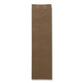 Liquor Bags | Ross & Wallace Paper Products 020332500PK/BL 4.5 in. x 2.5 in. x 16 in. 35# Basis Weight Merchandise Size Grocery Paper Bags - Brown (500/Bundle) image number 1